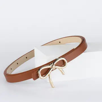 Skinny Bow Belt