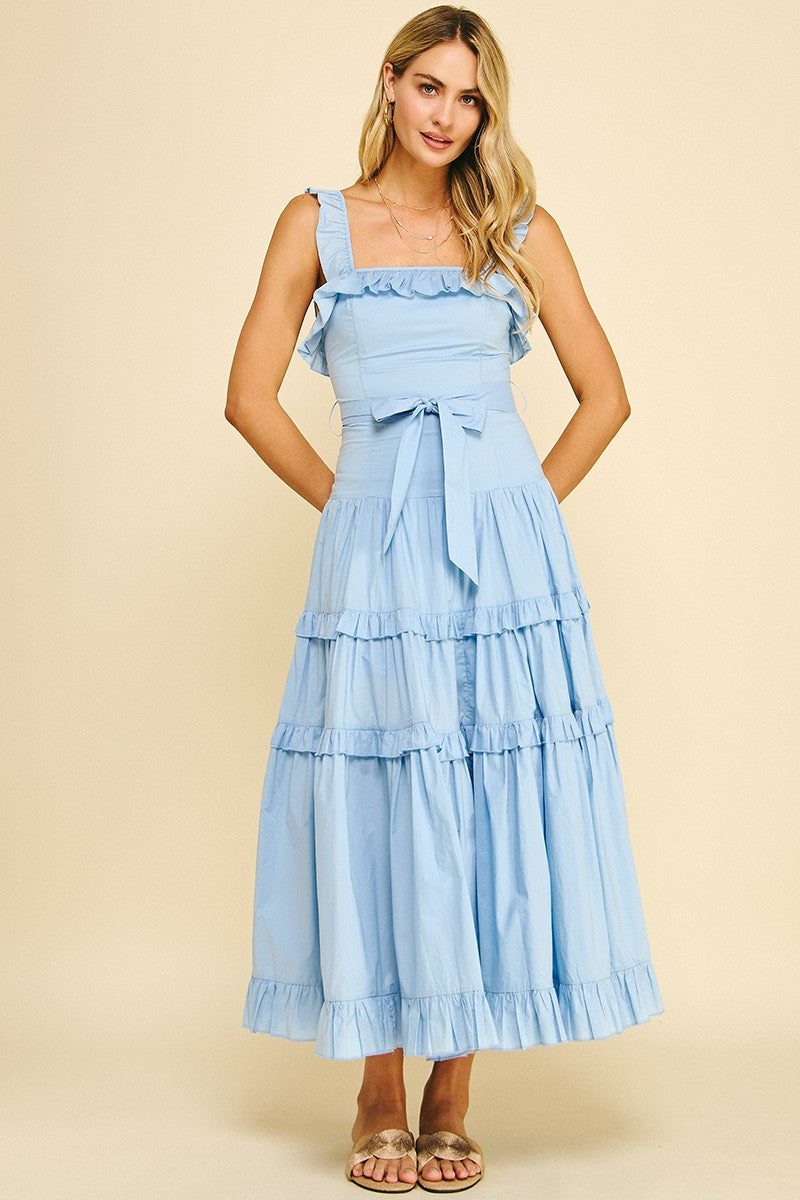 Ruffle Tiered Maxi Dress