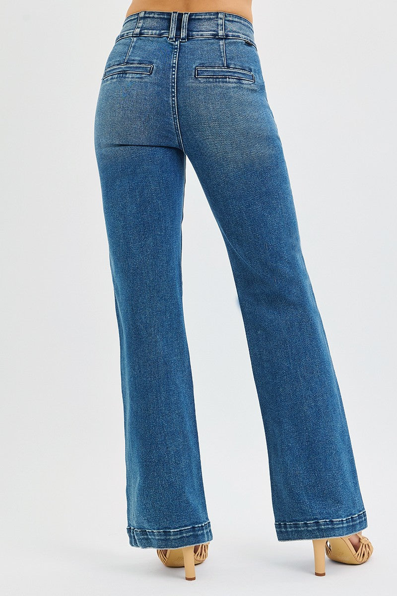 Risen Jeans-Tummy Control Bootcut
