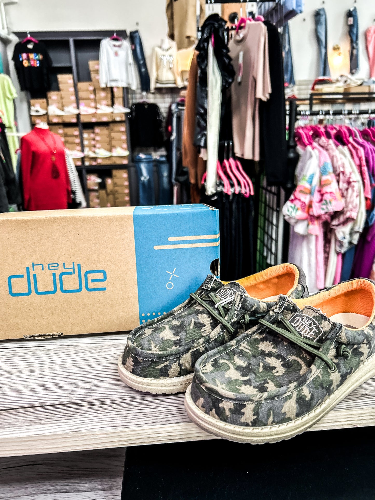 Kids-Camodino Slip Ons