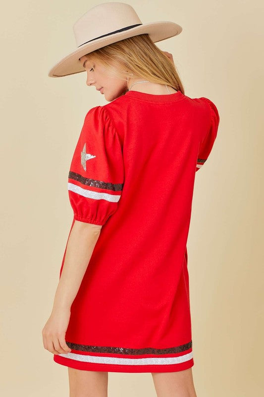 Game Day Sequin Dress