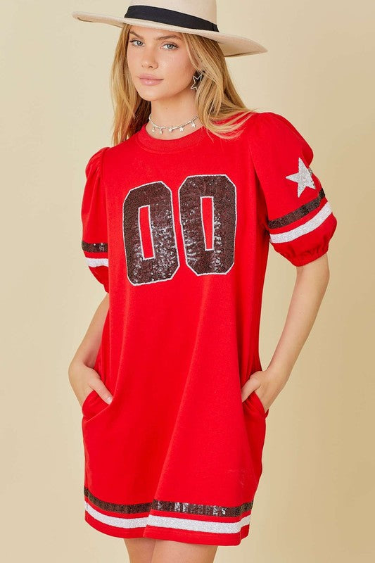 Game Day Sequin Dress