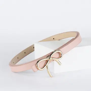 Skinny Bow Belt