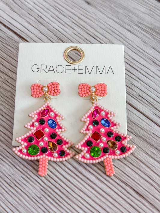 Grace&Emma Christmas Earrings