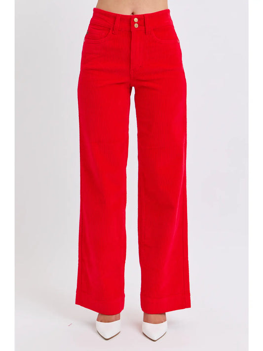 Judy Blue-Corduroy Trousers