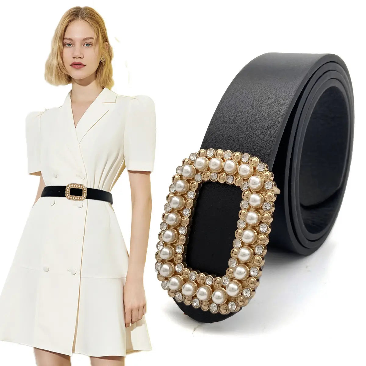 Diamond and Pearl Belt