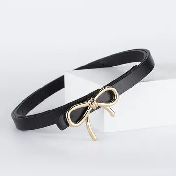 Skinny Bow Belt