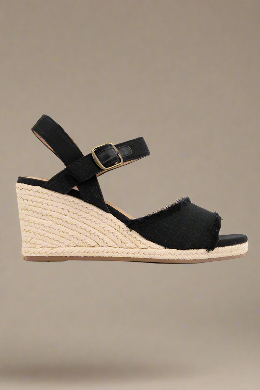 The Arnold Peep Toe Wedges