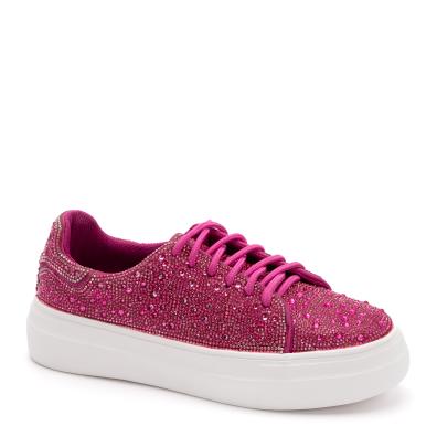 Corkys Fuchsia Rhinestone Shoes