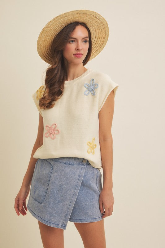 Daisy Vest Top