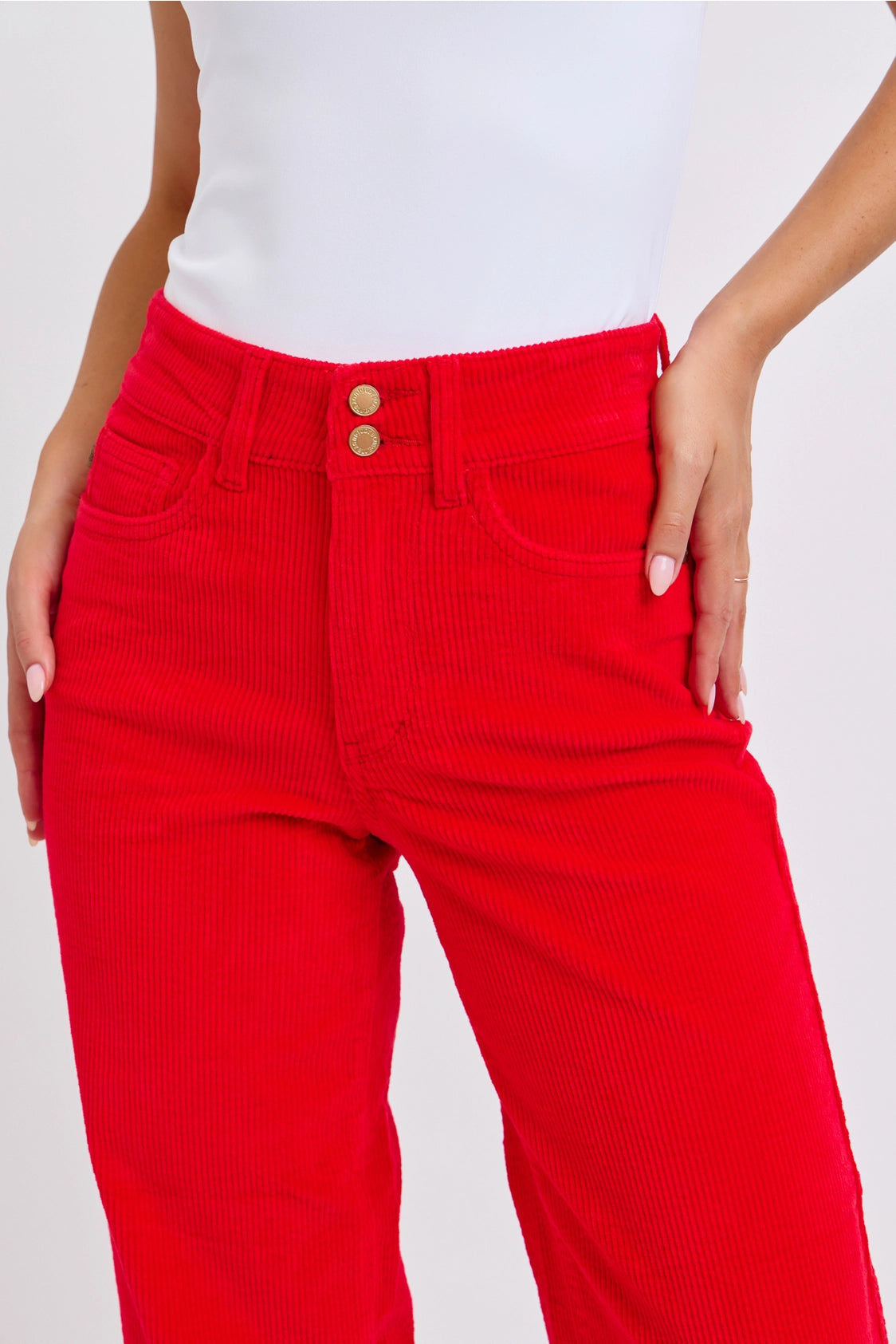 Judy Blue-Corduroy Trousers