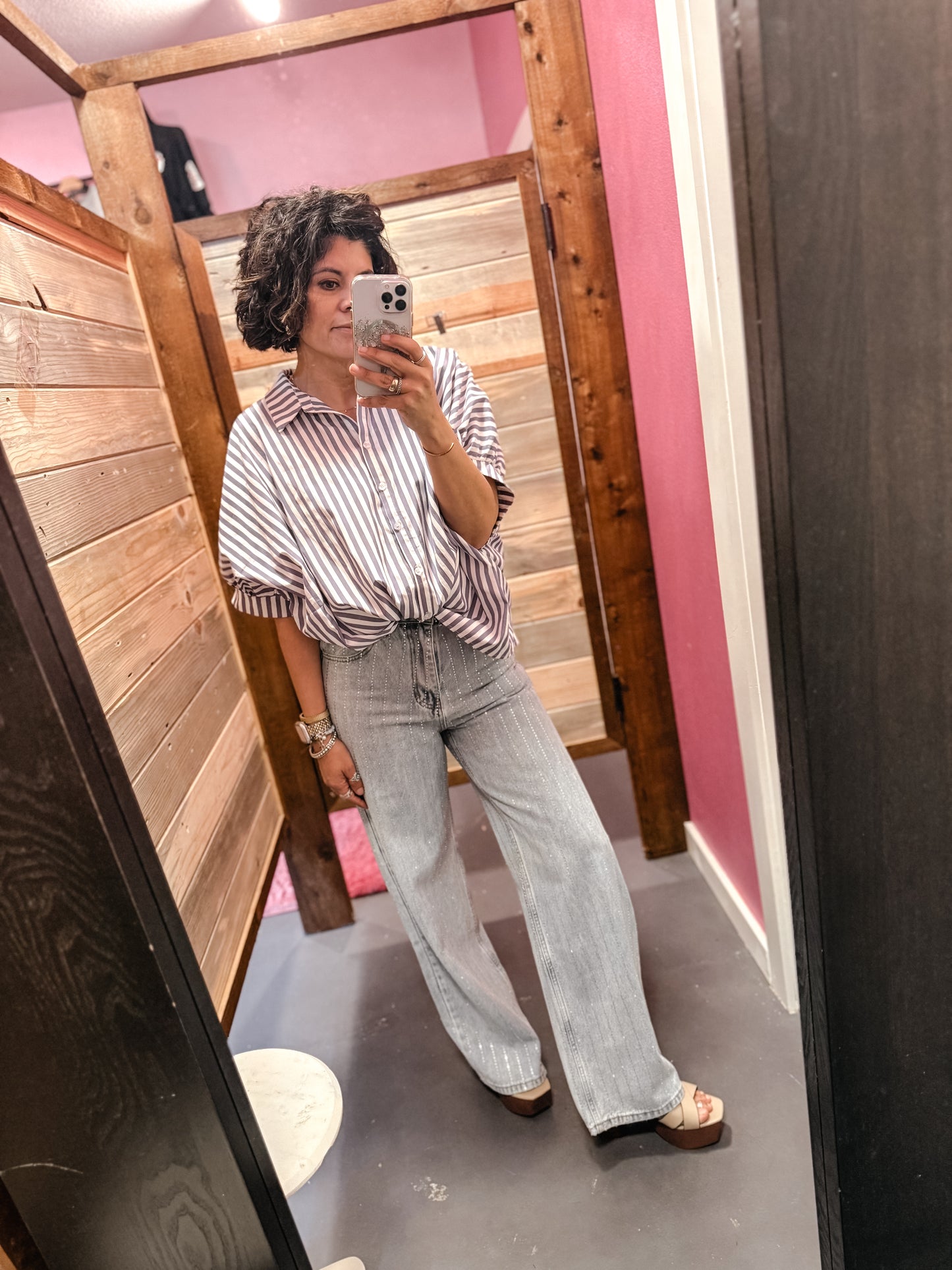 Glam Rhinestone Jeans