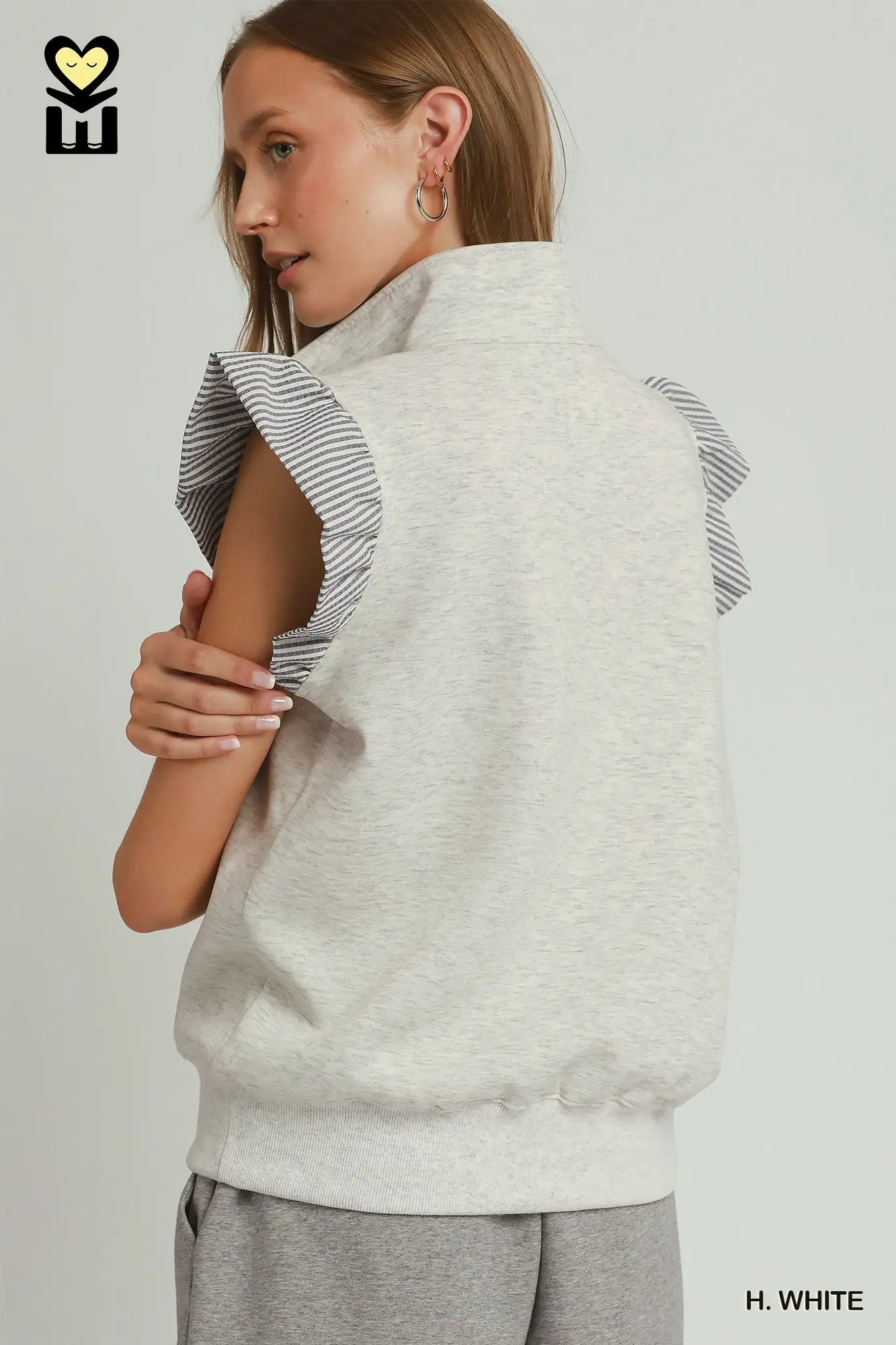 Athleisure Luxe Quarter Zip Top