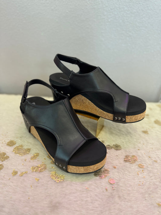 Pierre Dumas-Vivian Wedge - Twisted Sisters Shoetique