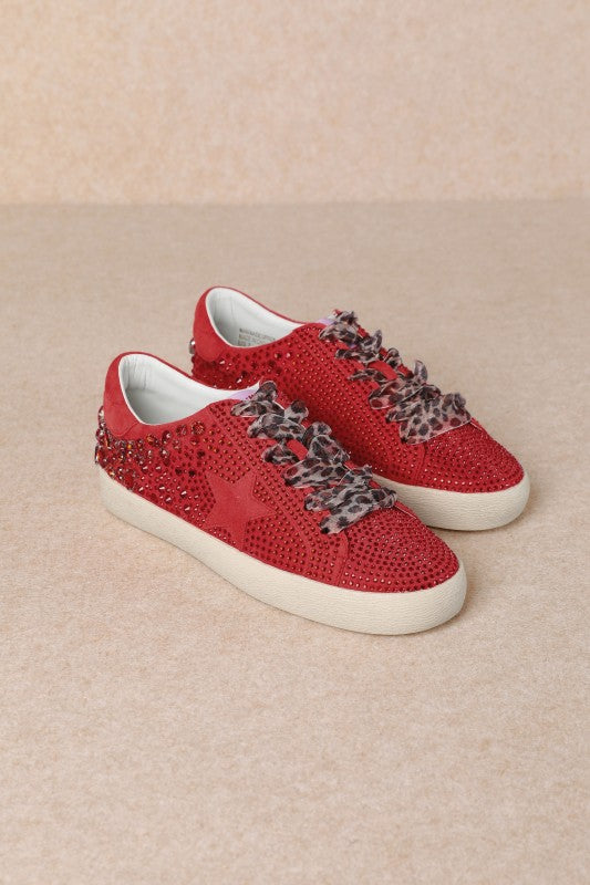 Goldie Rhinestone Sneakers