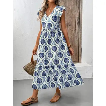 Blue Maxi Dress