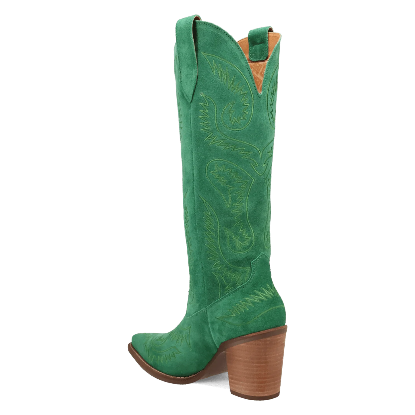 Dingo Boots-Evita Green - Twisted Sisters Shoetique