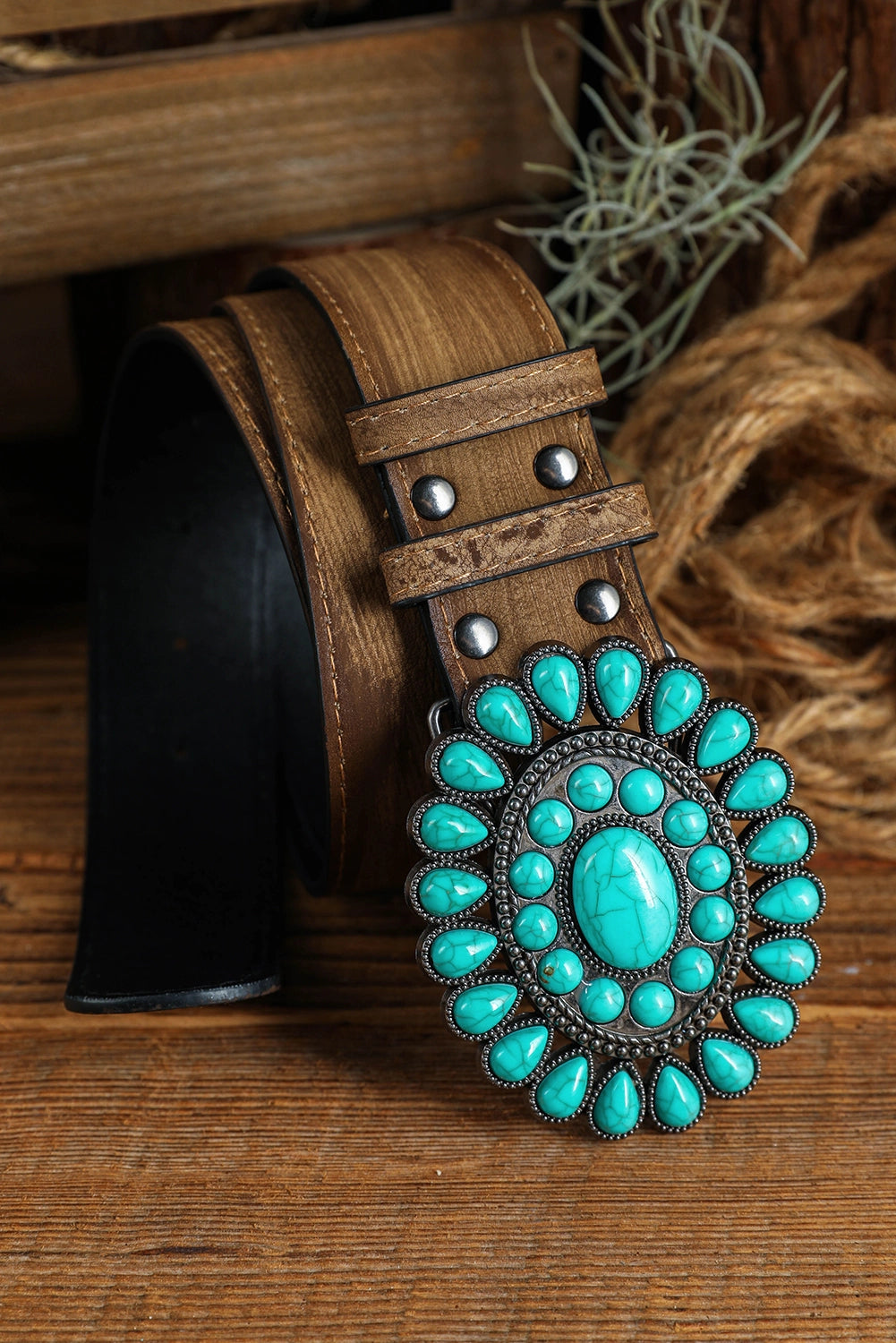 Turquoise Conch Belt