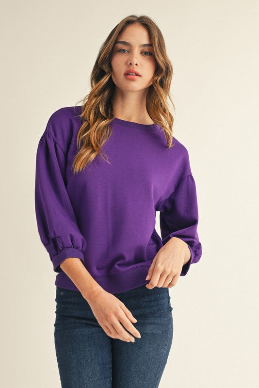 Pheasant Sleeve Blouse
