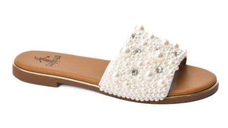 Corkys-Gimme Kiss Pearl Sandals