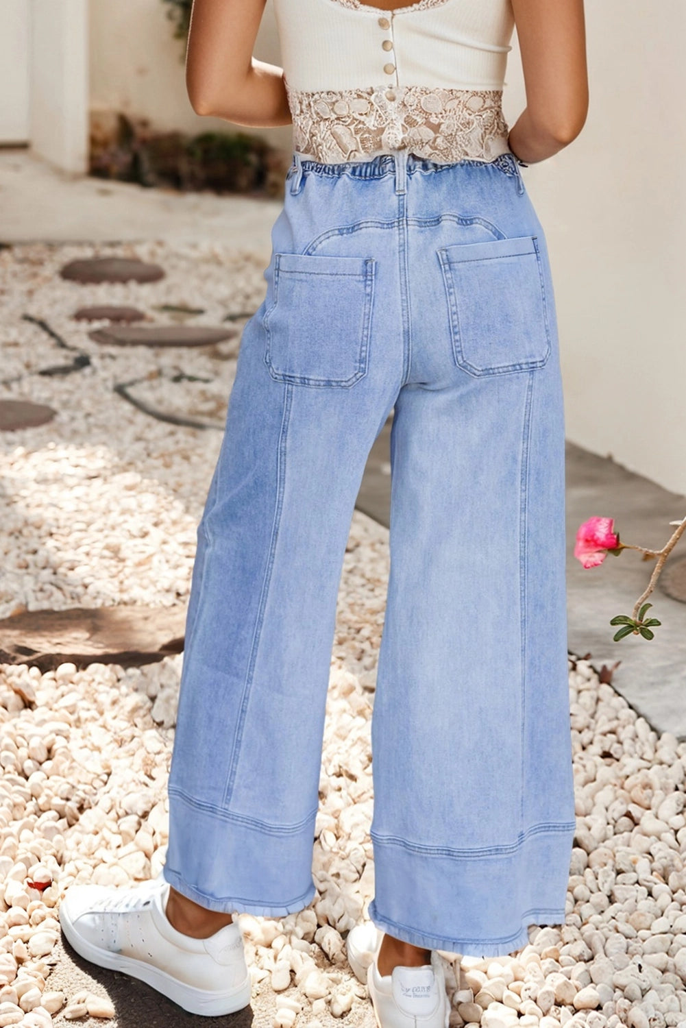 Beau Blue Drawstring Pants