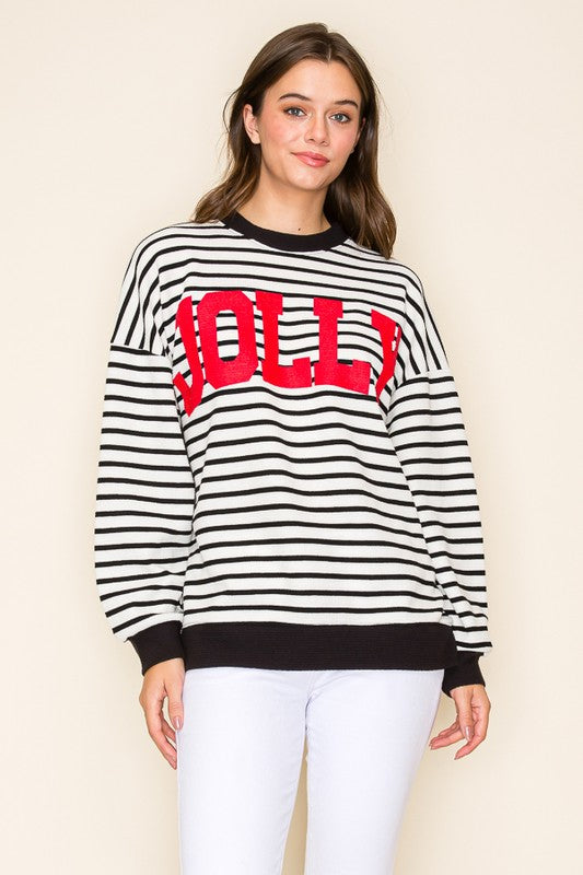 Stripe Jolly Long Sleeve