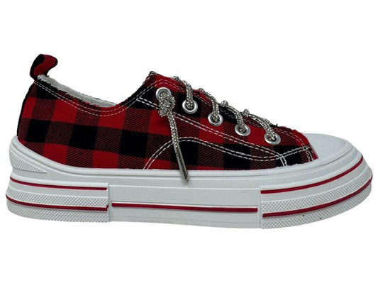 Very G-Aman Plaid Sneakers