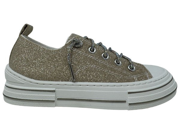 Very G-Aman Gold Glitter Sneakers