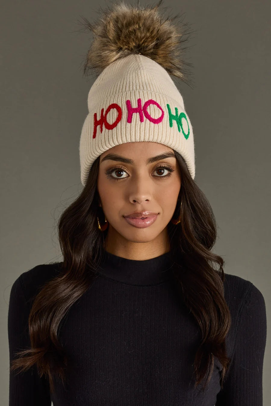Ho Ho Christmas Beanie