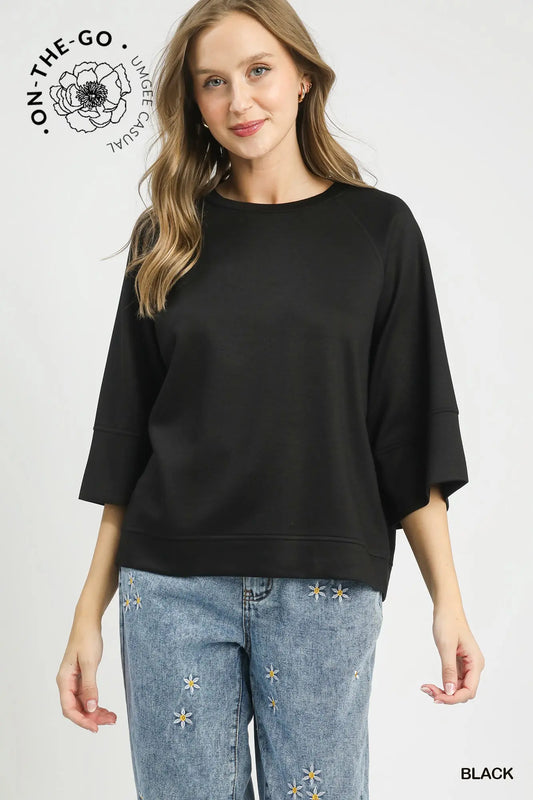 Drop Shoulder Top
