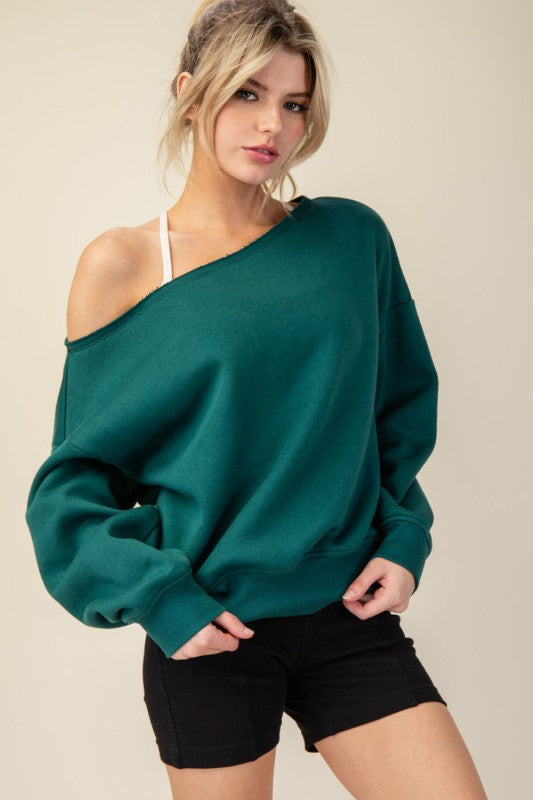 Off The Shoulder Pullover