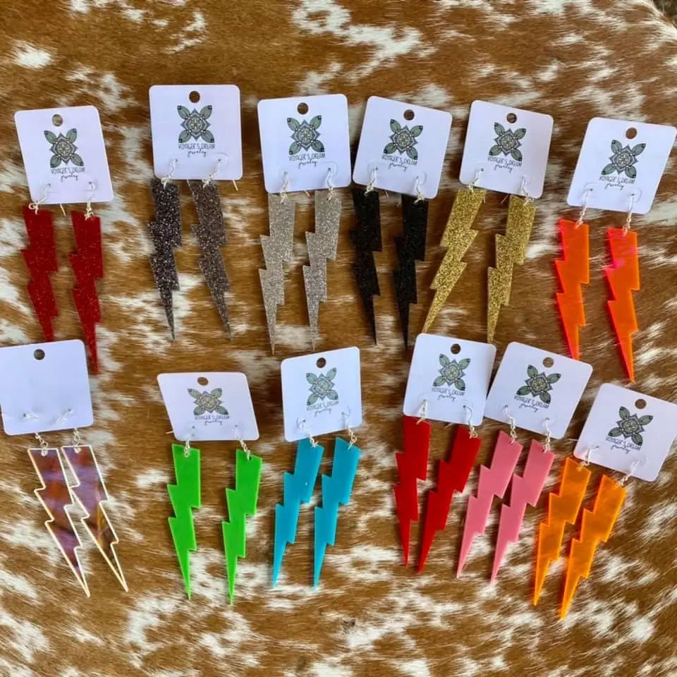 Bolt It Earrings