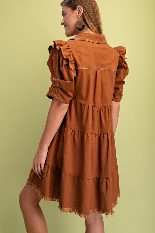 The Gigi Dress-Copper
