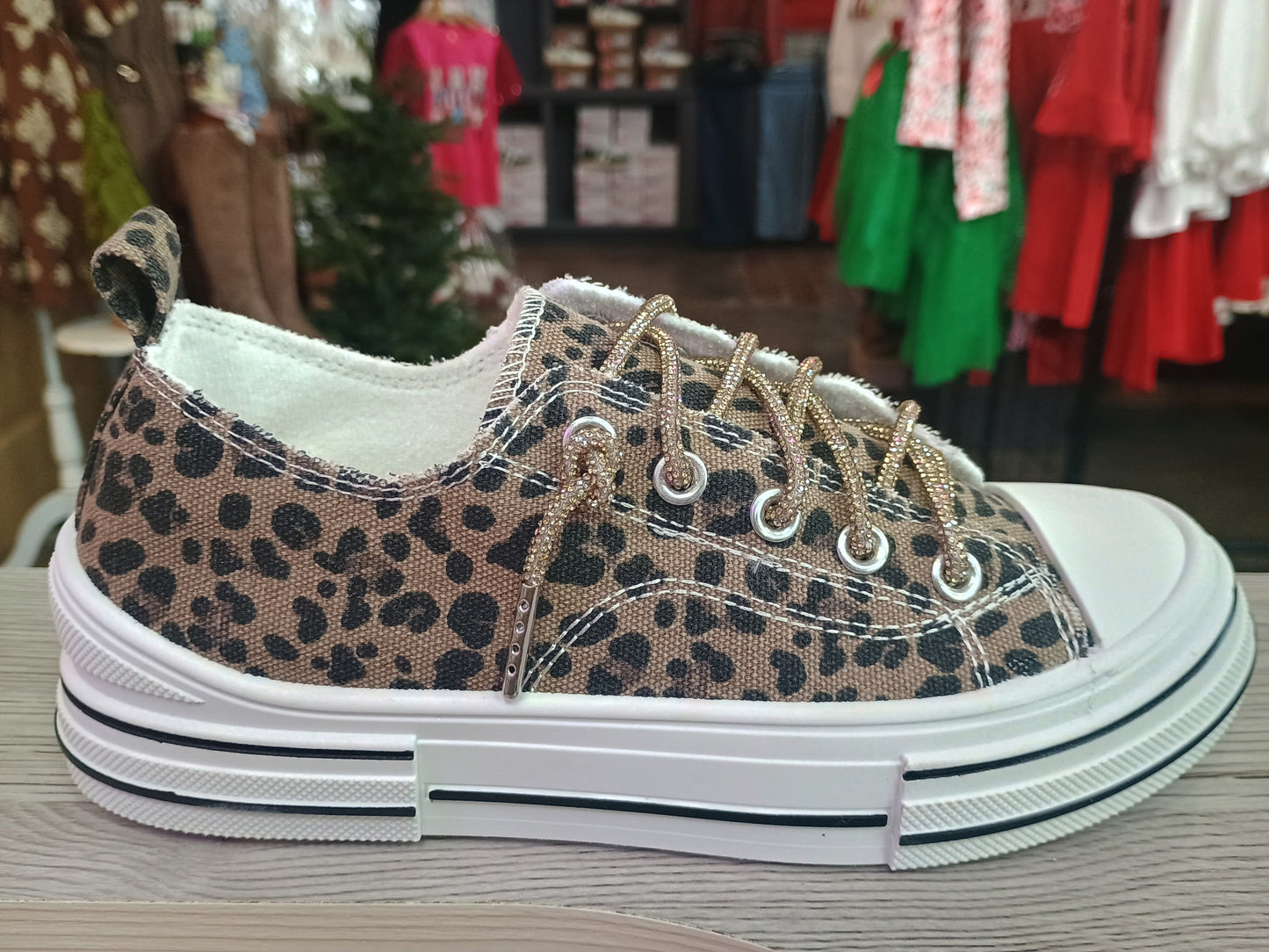 The Aman Leopard Sneakers