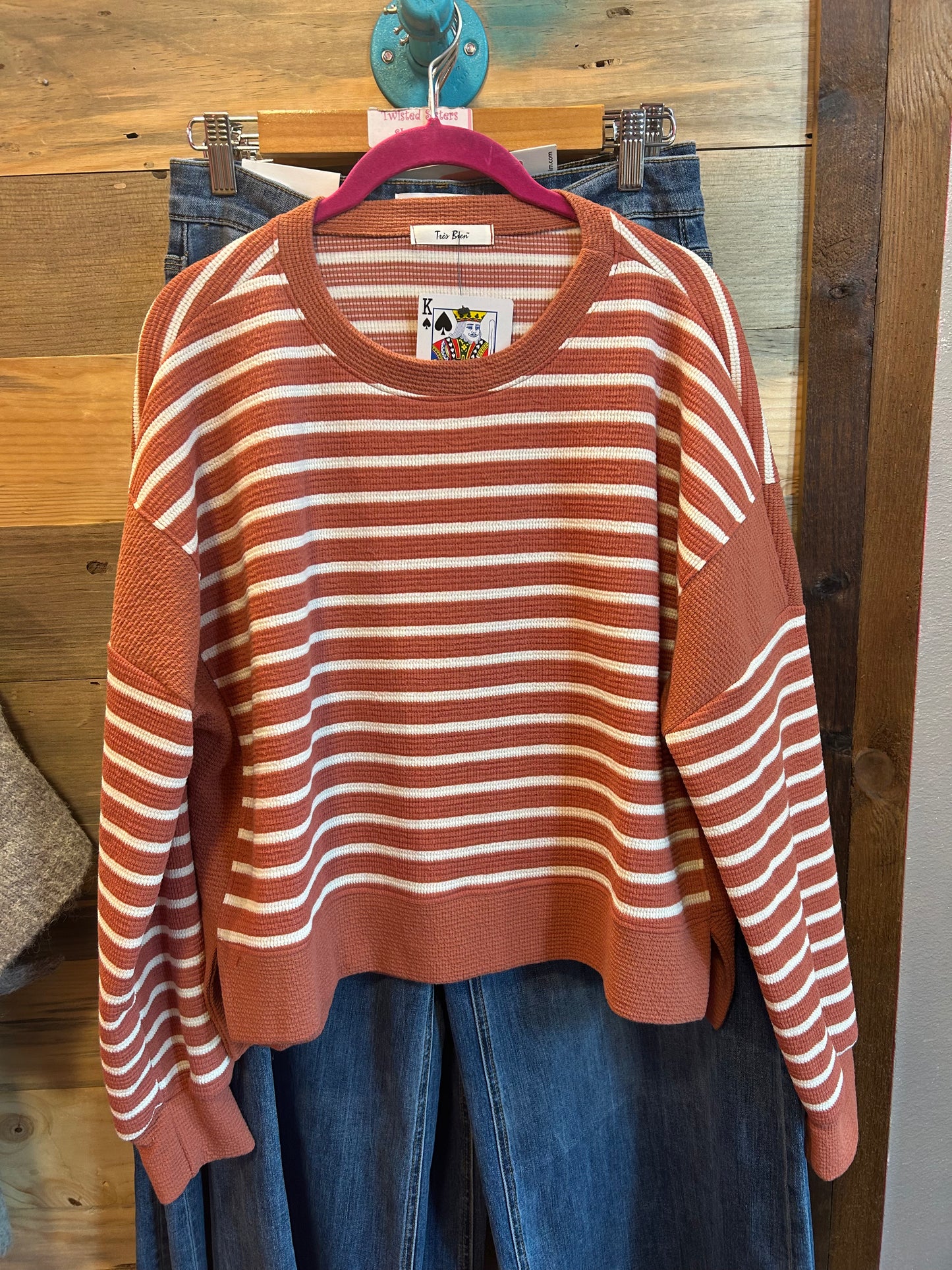 Stripe Happy Top