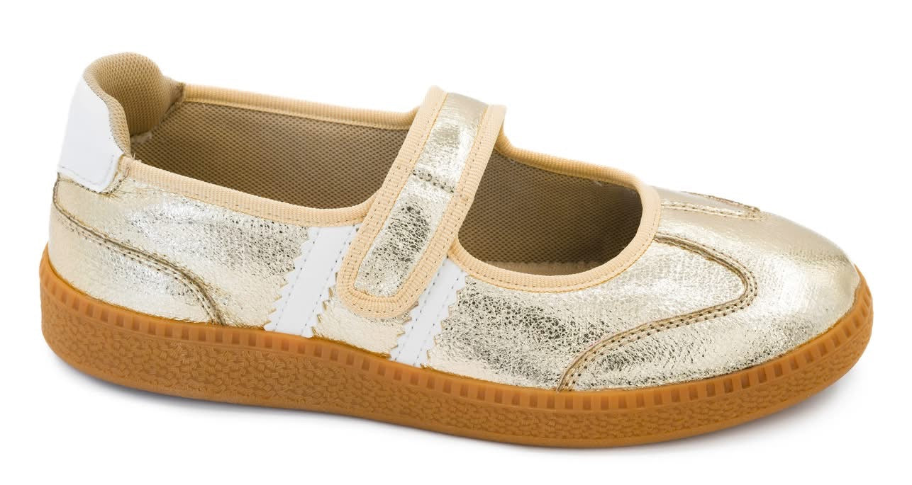 Corkys Calm Down Mary Janes – Gold