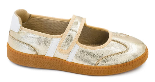 Corkys Calm Down Mary Janes – Gold