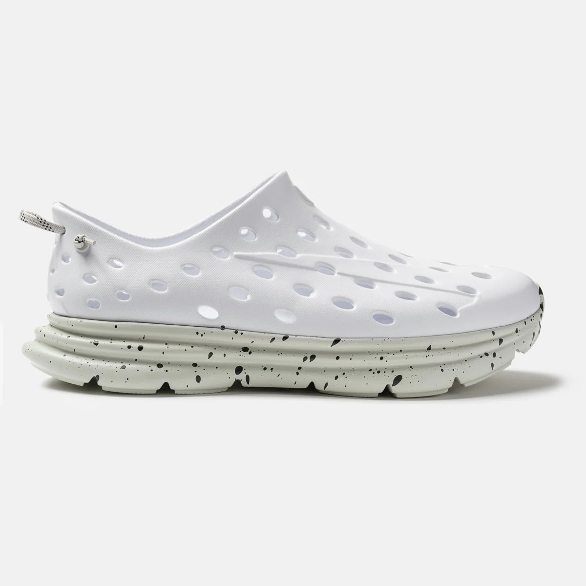 KANE Revive Recovery Shoe – White & Gray Speckle
