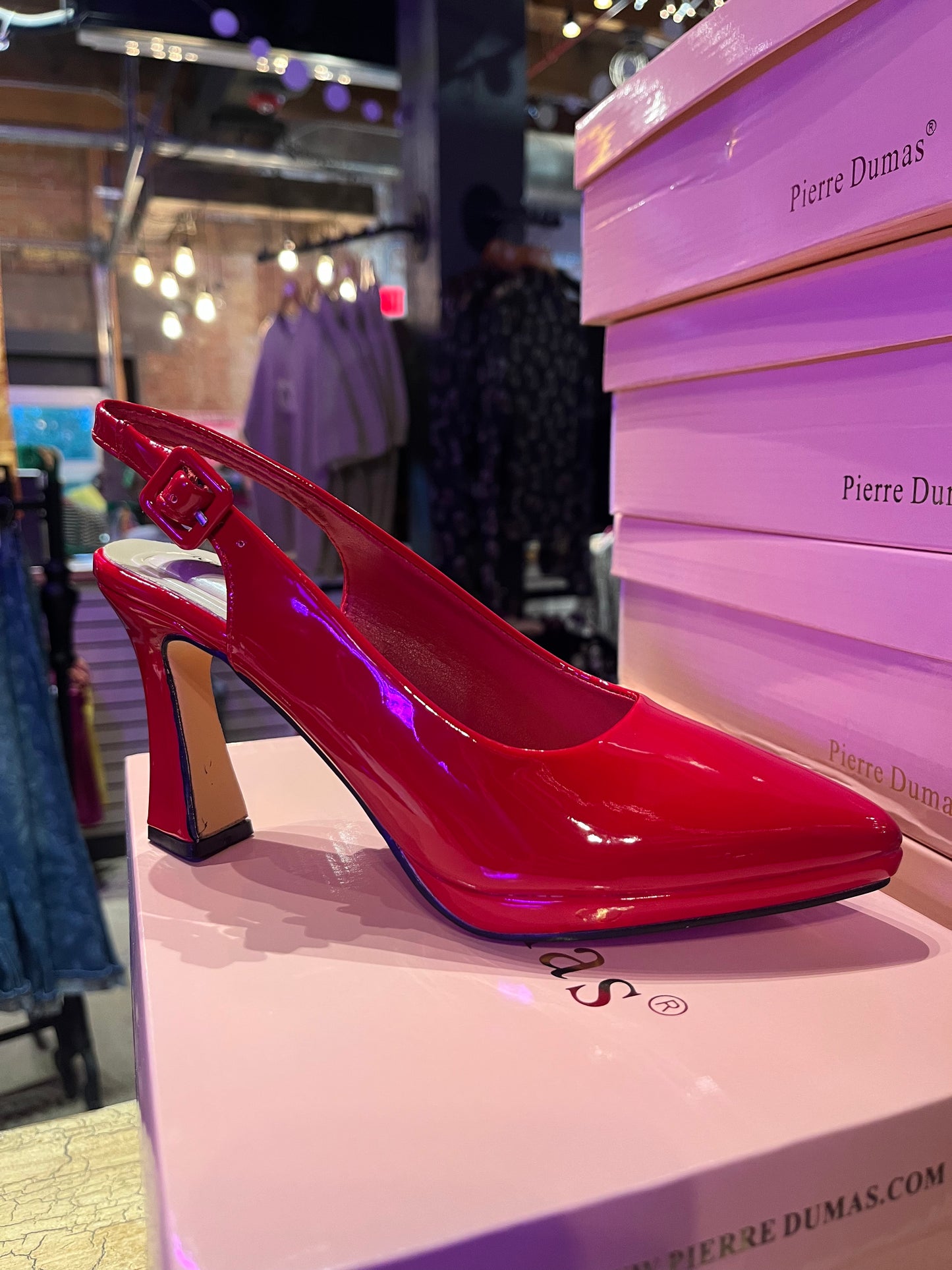 Pierre Dumas Tasha-2 Slingback Heels