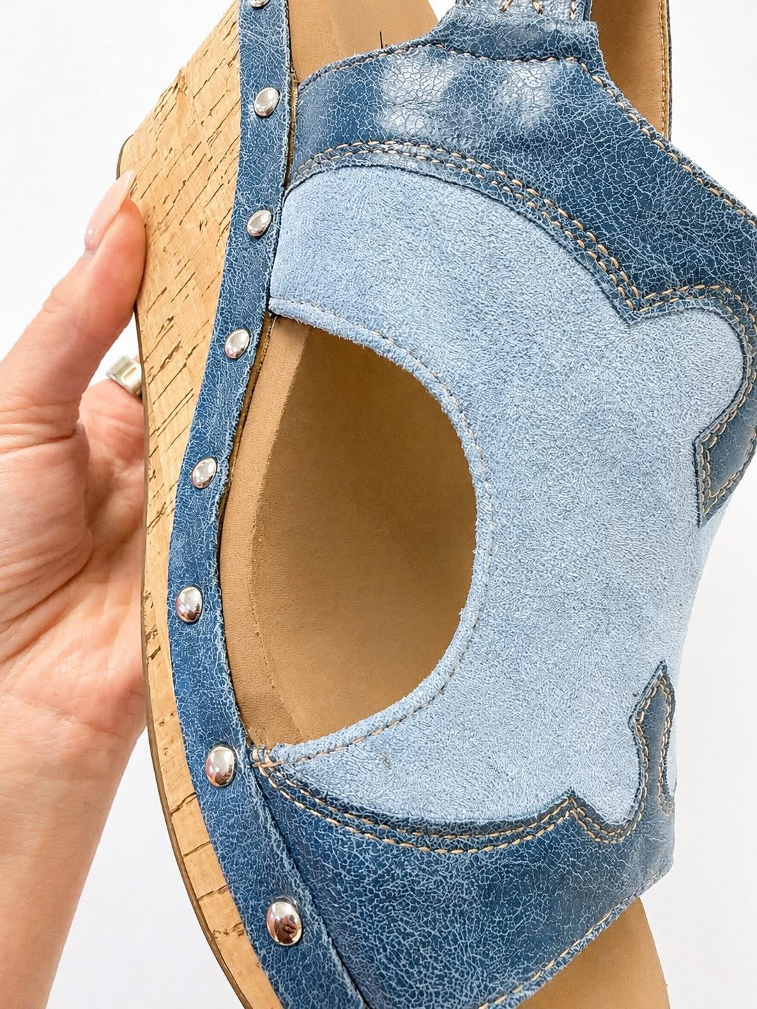 Corkys Hey Stranger Wedges – Ocean