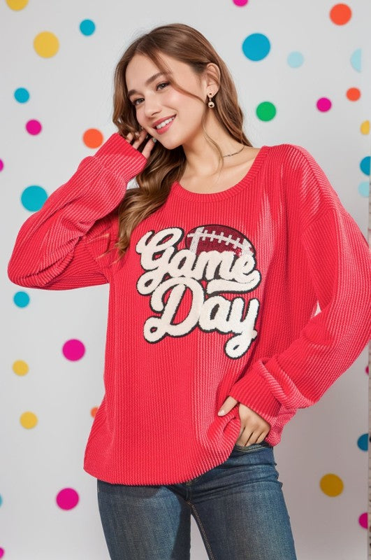 Ribbed Gameday Long Sleeve