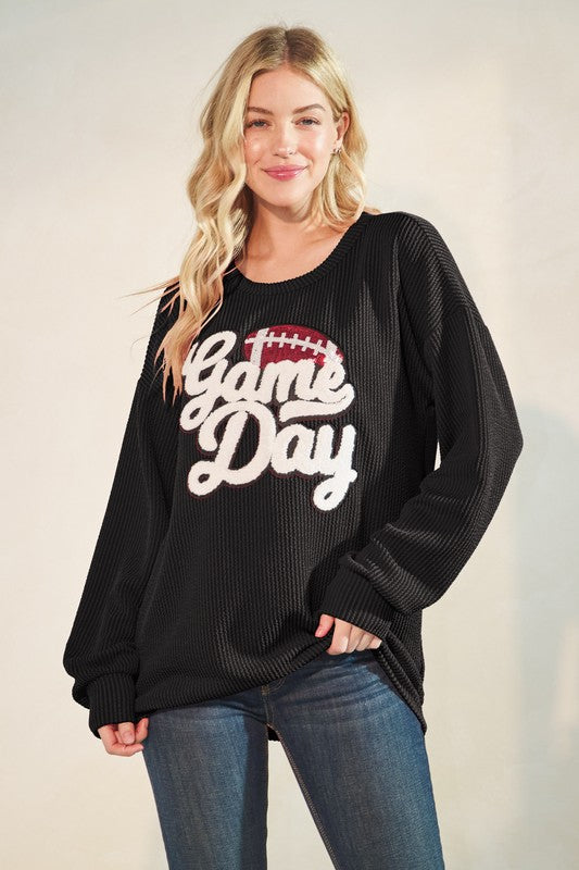 Ribbed Gameday Long Sleeve