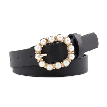 Pearl Buckle Belt