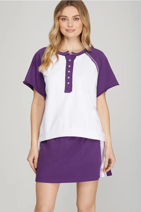 Game Day Raglan Tee