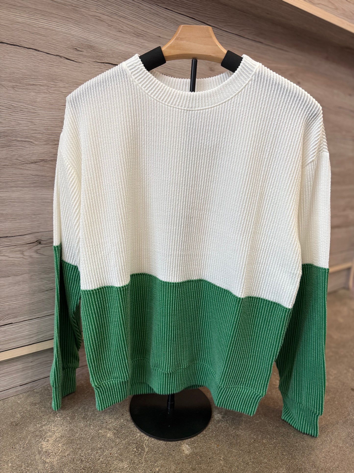 Color Block Pullover