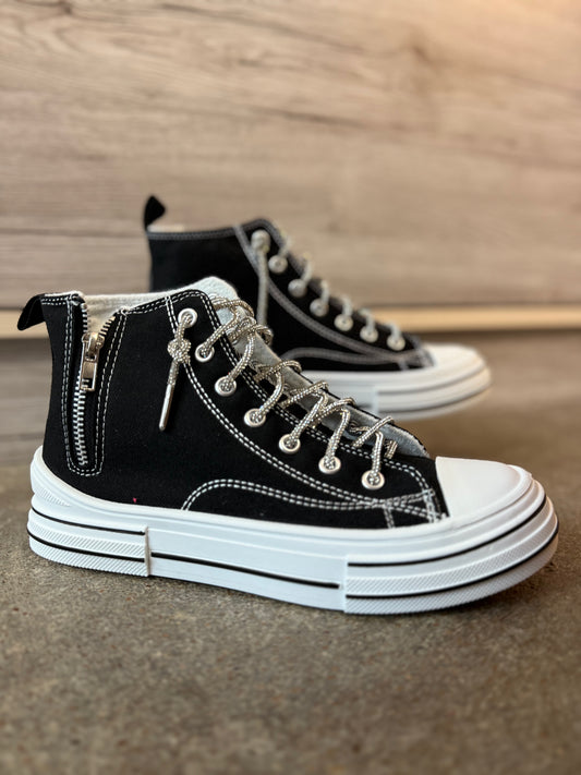 Cora High-Tops-Black