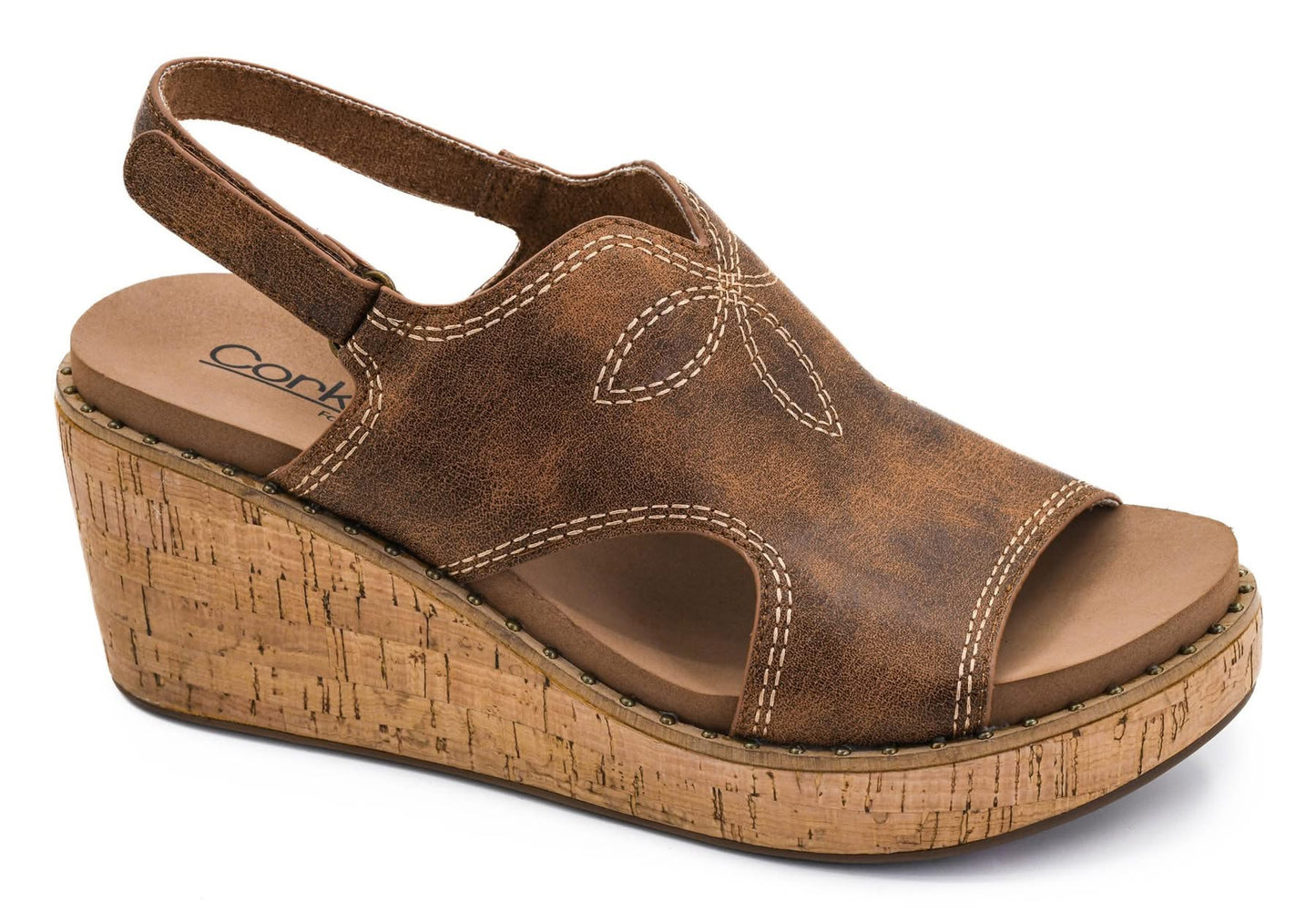 Corkys-Darlin’ Wedges-Cognac