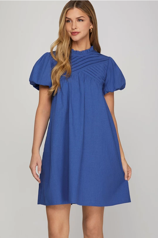 Bubble Sleeve Dress