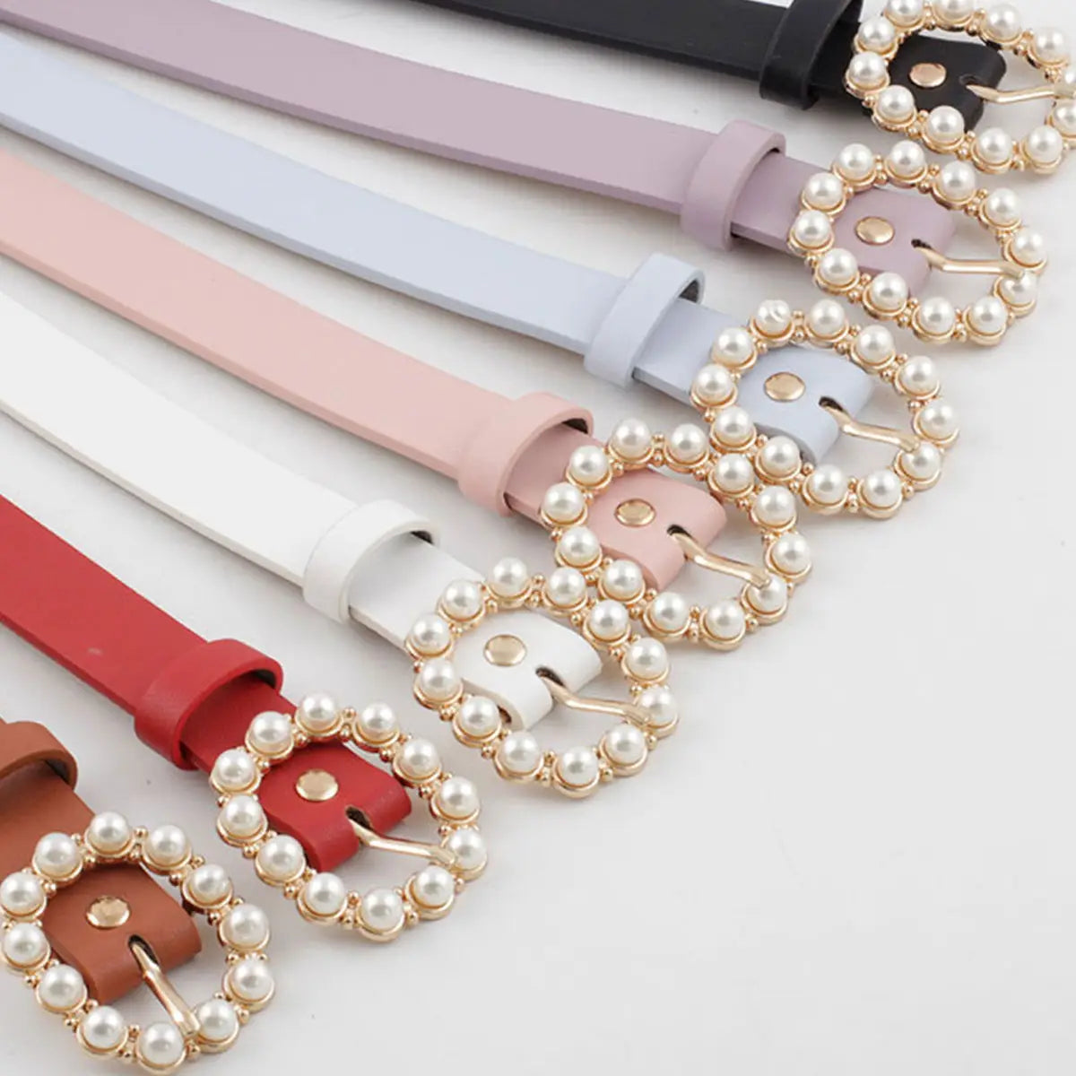 Pearl Buckle Belt