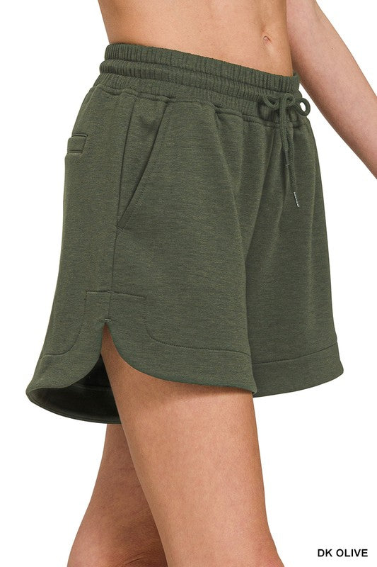 Scuba Drawstring Shorts
